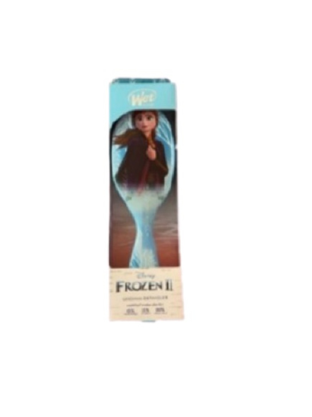 Disney Frozen II Anna Graphic Wet brush Detangling Hairbrush - Light Blue in Box